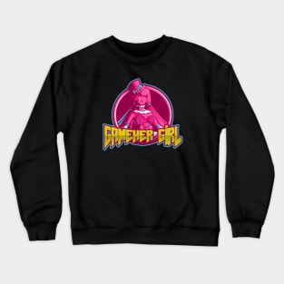 Level Up Your Style with Neon Gamer Girl Crewneck Sweatshirt